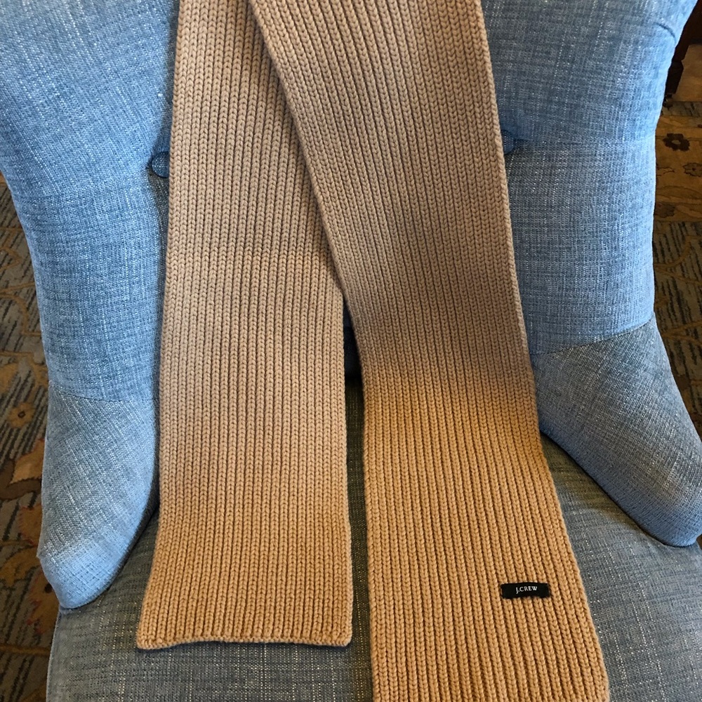 100% J Crew Cashmere scarf, hat and gloves